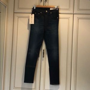 rag & bone high-rise skinny jeans